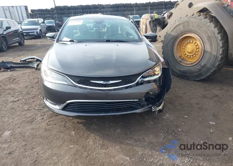 2016 Chrysler 200 Limited из США, поврежденный, VIN 1C3CCCAB8GN109202